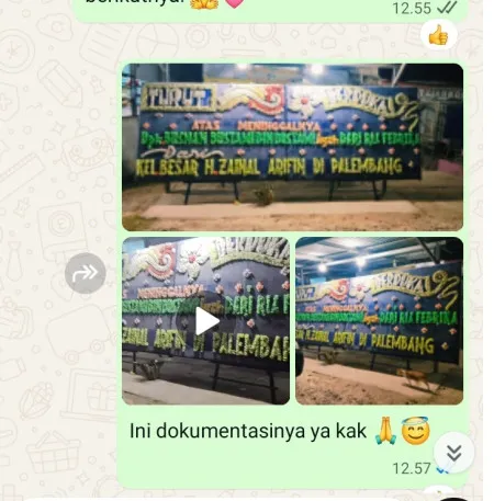 Pengiriman Papan Bunga Duka Tapos